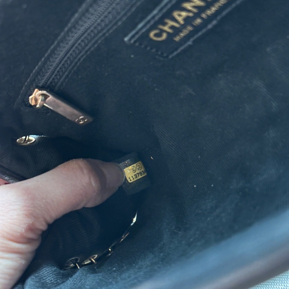 Chanel 2007 Black Punk Clutch Quilted Aged Calfskin with Gold Silver Hardware - Picture 10 of 10